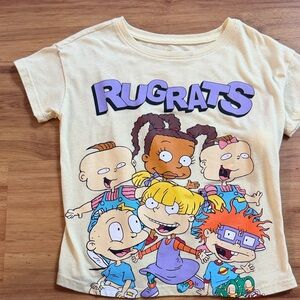 Rugrats Graphic Tee for Kids - Cream
